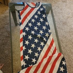 American flag dress